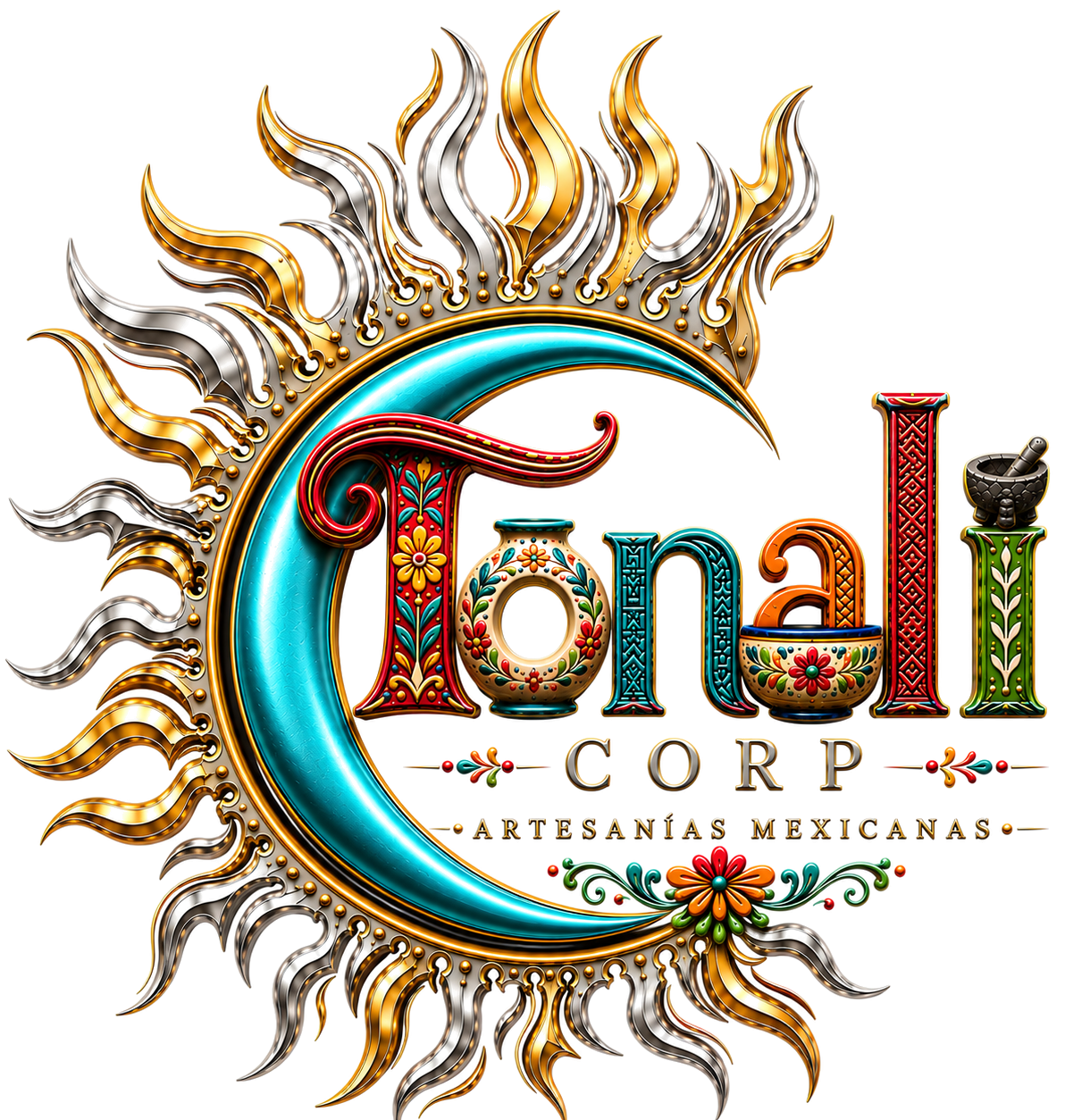 Logo TONALI artesanías mexicanas premium