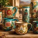Set Tazas y Vasos Talavera Riviera | TONALI