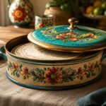 Tortillero Artesanal Sol Turquesa | TONALI